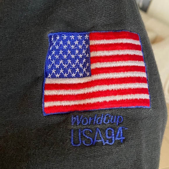 Vintage USA World Cup 1994 Crewneck 3/4 zipped. - Picture 2 of 8
